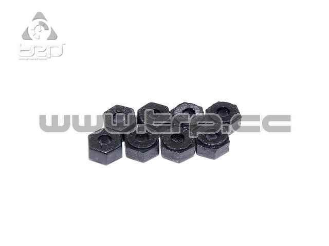 2 mm selbstsichernde Nylonmuttern