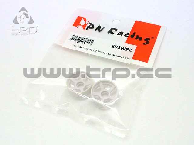 PN Racing Llanta MiniZ 2wd (F+2) 5 Rays Blanco - imagen 1