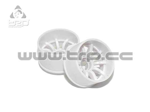 Roue PN Racing MiniZ 2wd (R+3) 10R Blanche