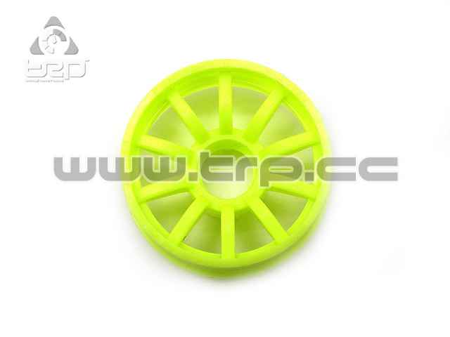 PN Racing MiniZ 2wd (F+0) 10 Rays Fluor Yellow Rim - imagen 2