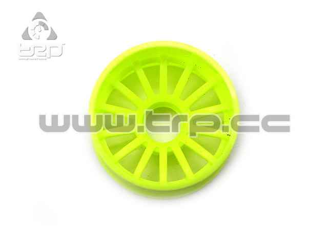 PN Racing MiniZ 2WD Felge (R 14 mm) 16 Rays Fluor Yellow - imagen 2