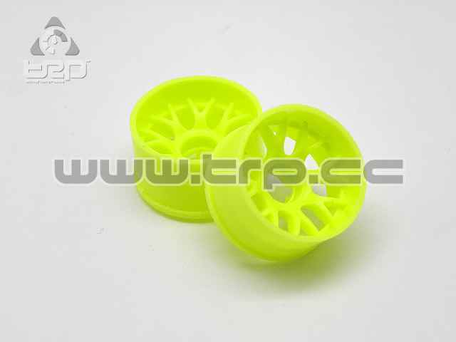 PN Racing MiniZ 2WD (R+3) BBS Fluoreszierend Gelbe Felge
