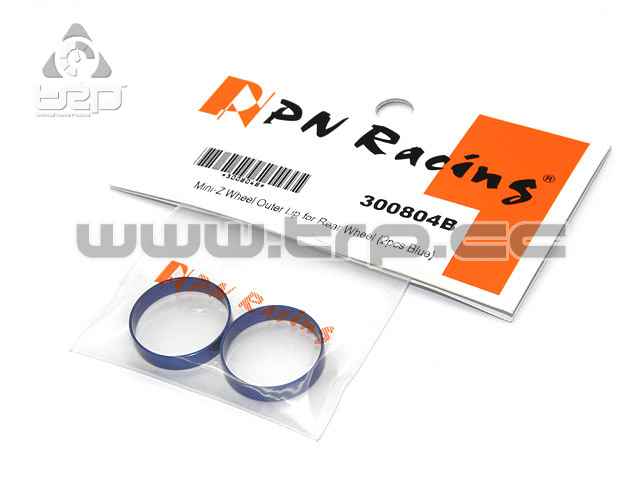 PN Racing Aro exterior para llanta Trasera en aluminio Azul - imagen 1