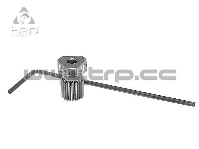 Piñón Aluminio para MiniZ Pitch 126 23T