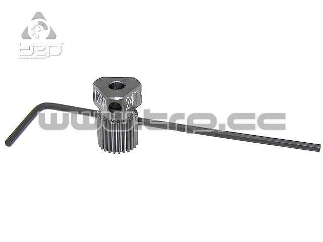 Piñon Aluminio para MiniZ Pitch 126 24T