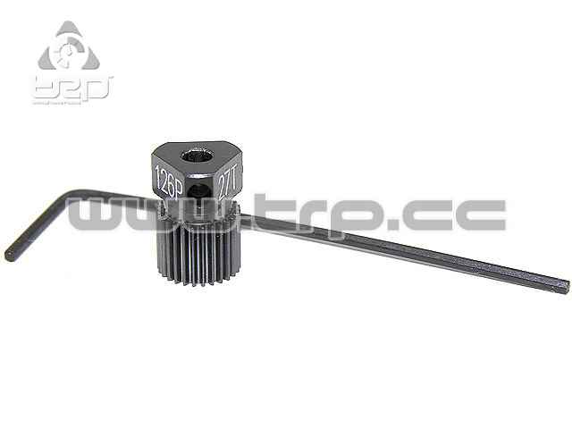 Piñon Aluminio para MiniZ Pitch 126 27T
