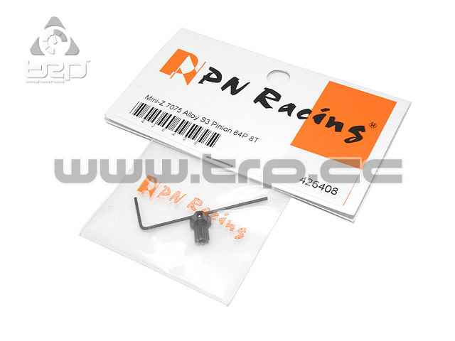 Pignon moteur en aluminium, pas de 64 8T - imagen 1