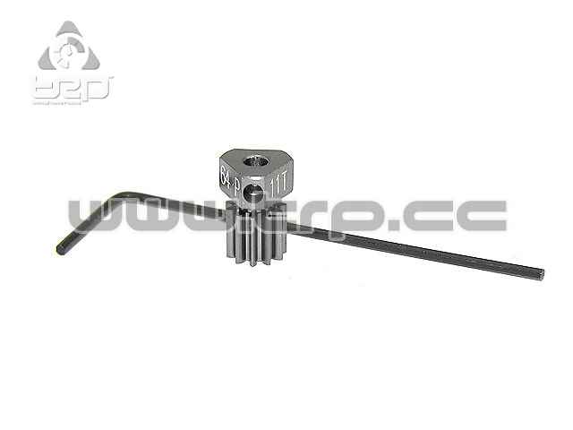 Piñon de Motor Aluminio Pitch 64 11T