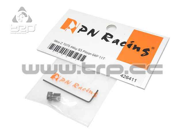 Pignon moteur en aluminium, pas de 64 11T - imagen 1
