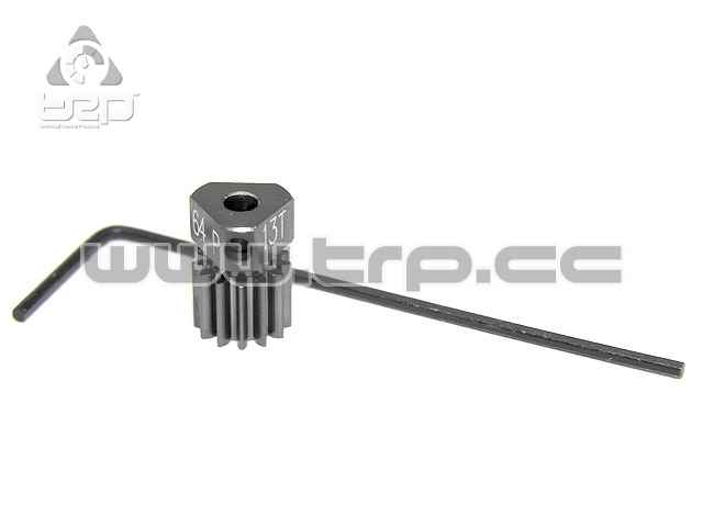 Piñon de Motor Aluminio Pitch 64 13T