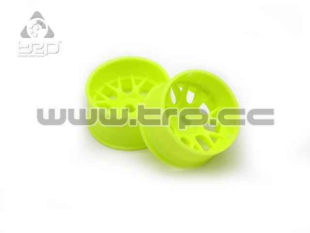 PN Racing Llantas MiniZ AWD (R+0) Diseño BBS Amarillo Fluor
