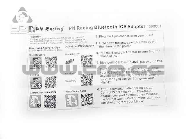 Adaptateur Bluetooth ICS PN Racing - imagen 2