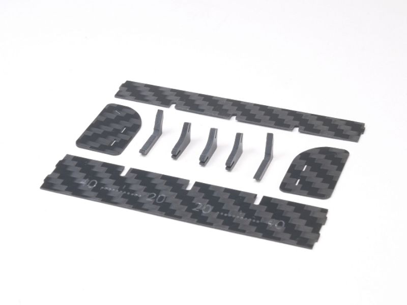 Aileron arrière en fibre de carbone PN Racing Mini-Z