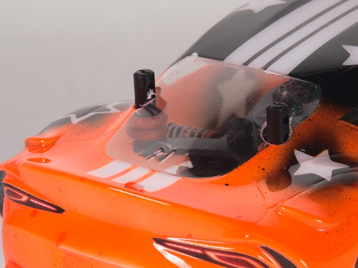 PN Racing Suport de carboni per a pals carrosseria del darrere - imagen 4