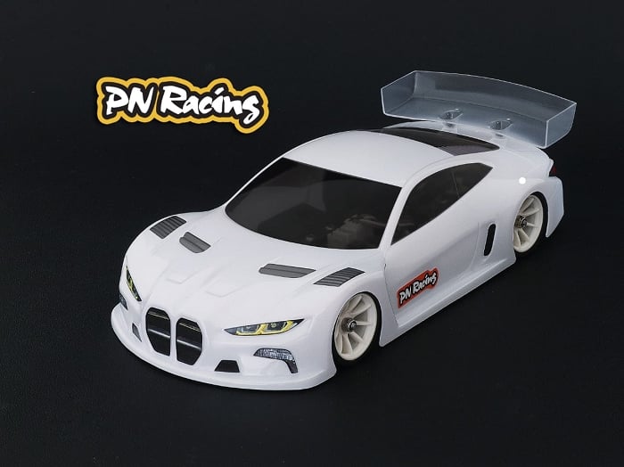 PN Racing M4GT3 1/28 Lexan-Karosserie (Leichtbauversion) - imagen 3
