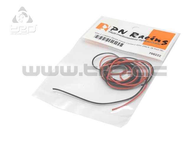 Cable de silicona 22AWG Vermell i Negre per a ràdio control - imagen 1