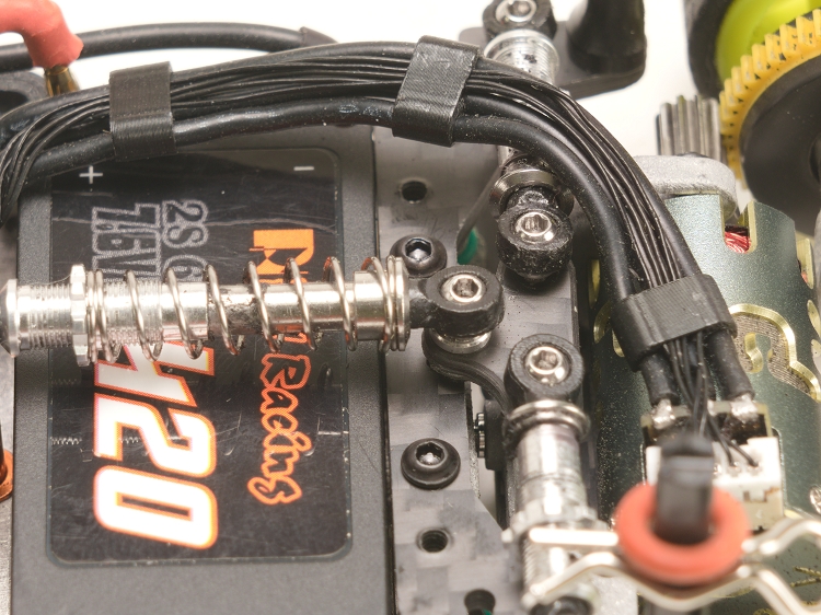 PN Racing Clip para sujetar cables 22AWG de motor y de sensor (10pcs) - imagen 1