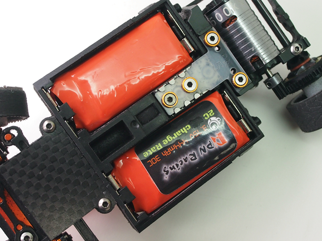 PN Racing LiPo 30C, 444 mAh, 3,75 V (1S), MOLEX-Stecker (2 Stück) - imagen 1