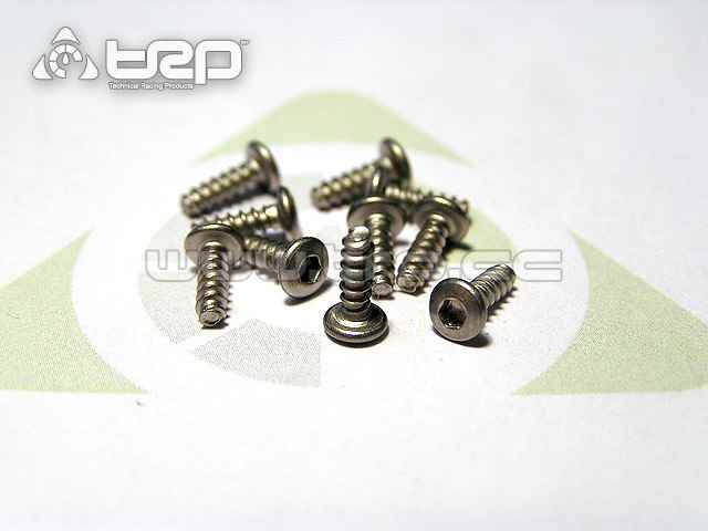 Tornillos M2X6 Pn Racing Titanio Hex (10u) Plastic para MiniZ