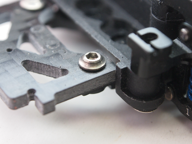 PN Racing Tornillos M2X4 Titanio Hex UFO (10u) para MiniZ - imagen 1