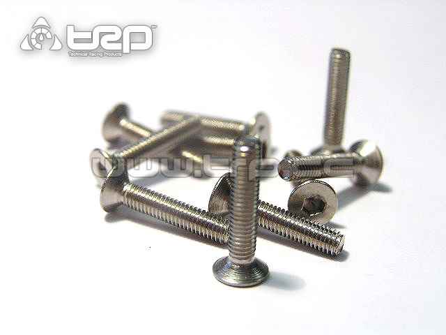 Tornilleria de Acero M3x16 (10u) Hex Conica para MiniZ