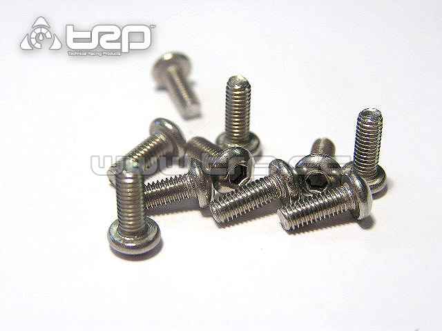 Tornilleria de Acero M3x8 (10u) Hex Button para MiniZ