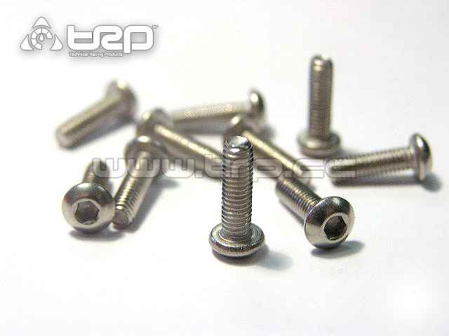 Tornilleria de Acero M3x10 (10u) Hex Button para MiniZ