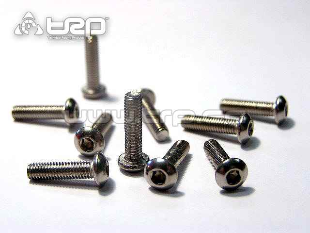 Tornilleria de Acero M3x12 (10u) Hex Button para MiniZ