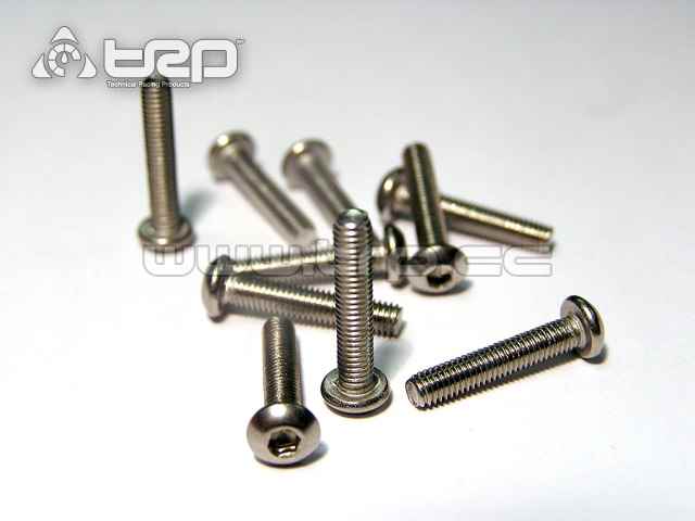 Tornilleria de Acero M3x16 (10u) Hex Button para MiniZ