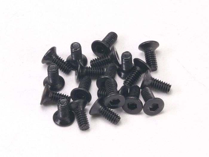 PN Racing Tornillería Acero carbono endurecido M2x8 cónica