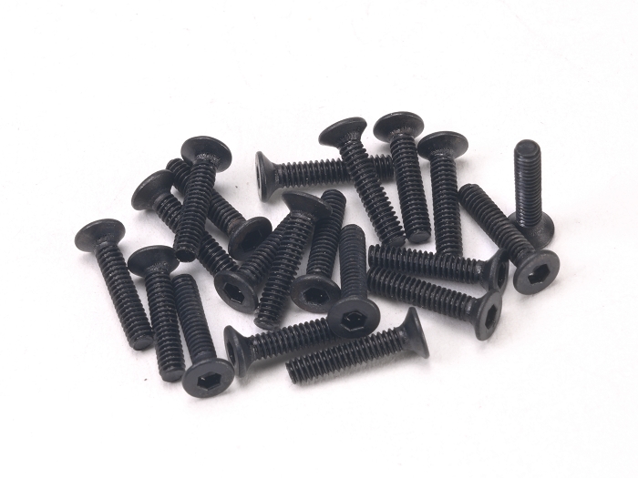 PN Racing Tornillería Acero carbono endurecido M2x10 cónica