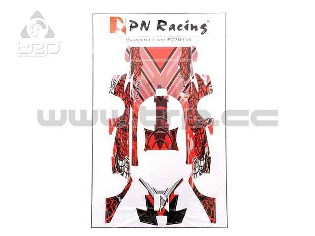 Máscara decorativa para MiniZ McLaren F1 Dec-6