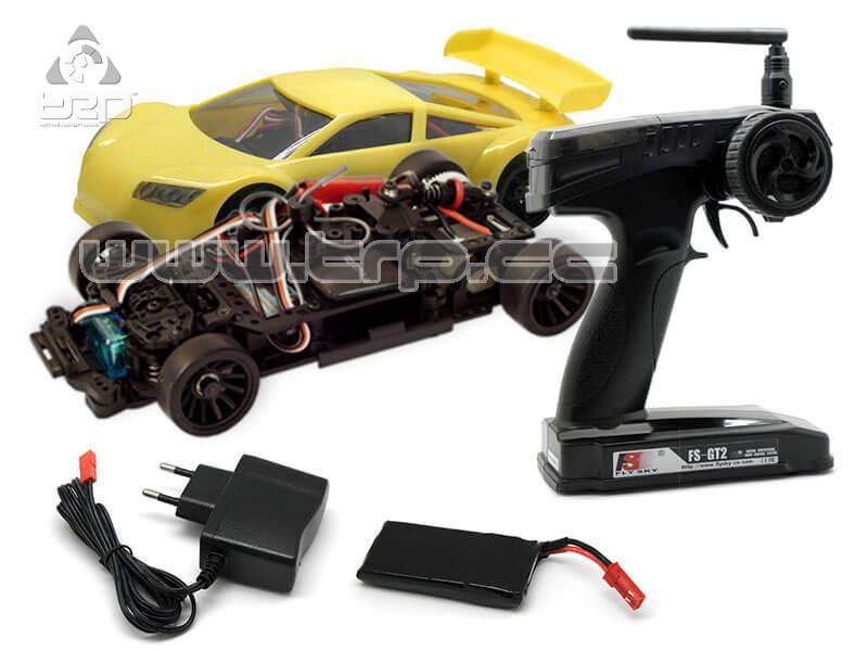 1/28 2wd Jomurema indoor Racer Ready Set (Yellow)
