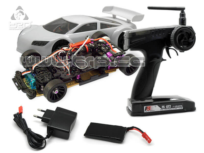 Jomurema JR128 2wd PRO Version Ready to run (Blanco)