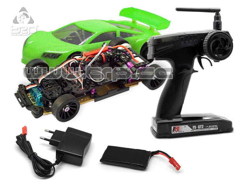 Jomurema JR128 2wd PRO Version Ready to run (Verde)