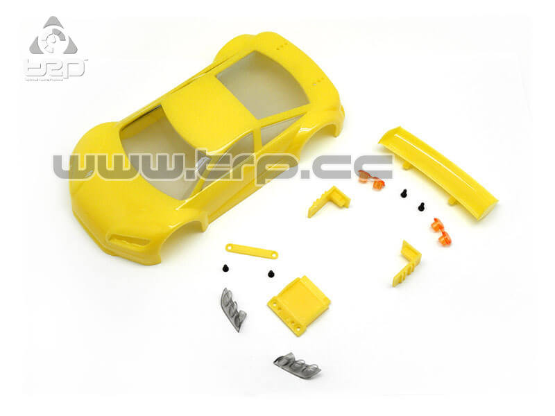 Jomurema Carrocería escala 1:28 en ABS Amarillo