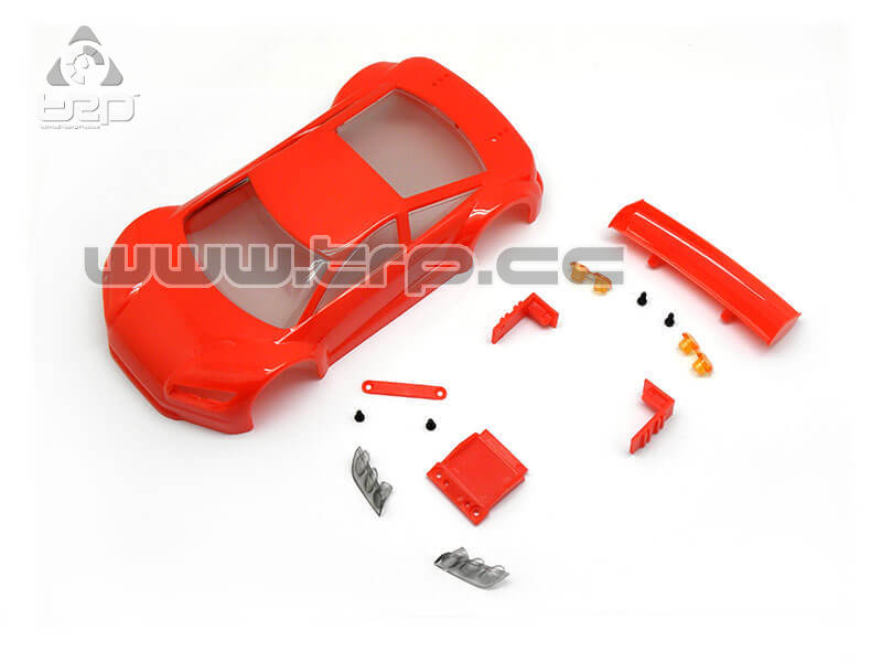 Jomurema Carrocería escala 1:28 en ABS Roja