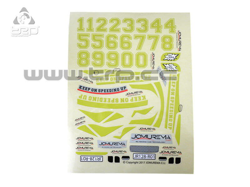 Jomurema Adhesivos para coche color Verde