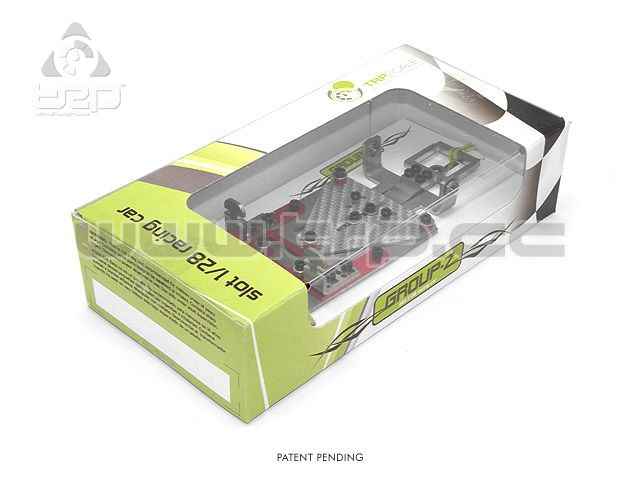 Slot GrupoZ TRPscale Chasis V3 Kit Level 1 (V3L1) Rojo - imagen 1