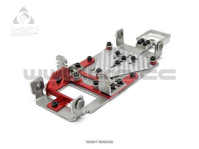 Slot GrupoZ TRPscale Chasis V3 Kit Level 1 (V3L1) Rojo - imagen 2