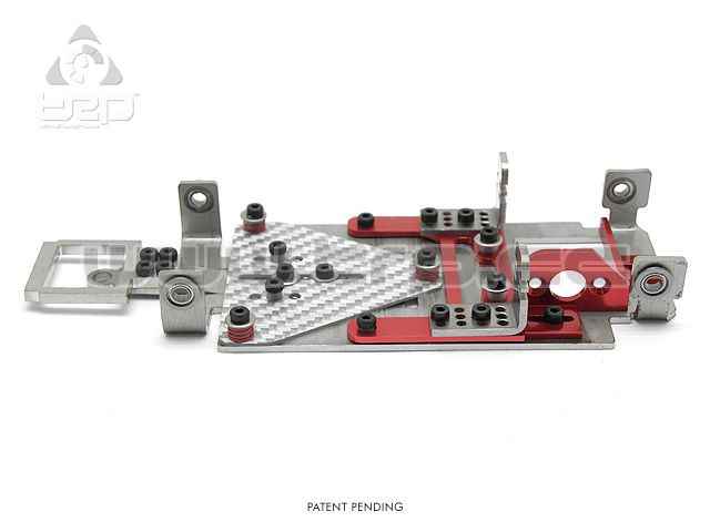 Slot GrupoZ TRPscale Chasis V3 Kit Level 1 (V3L1) Rojo - imagen 3