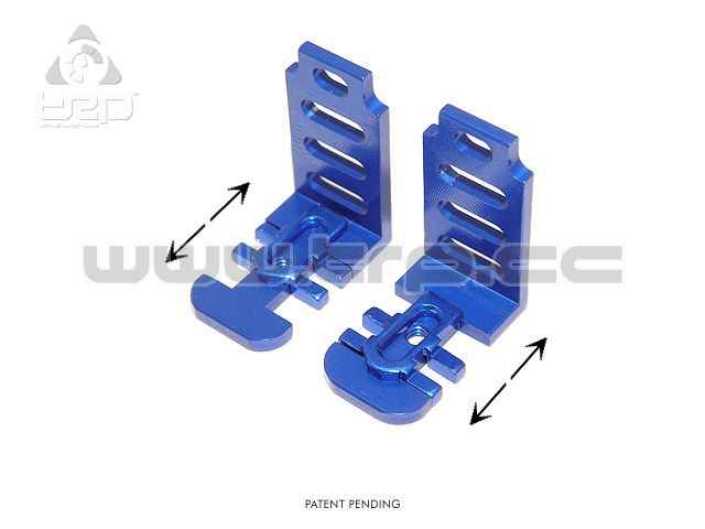 Slot MiniZ GrupoZ TRPscale Soporte carrocería ajustable (2u) - imagen 1