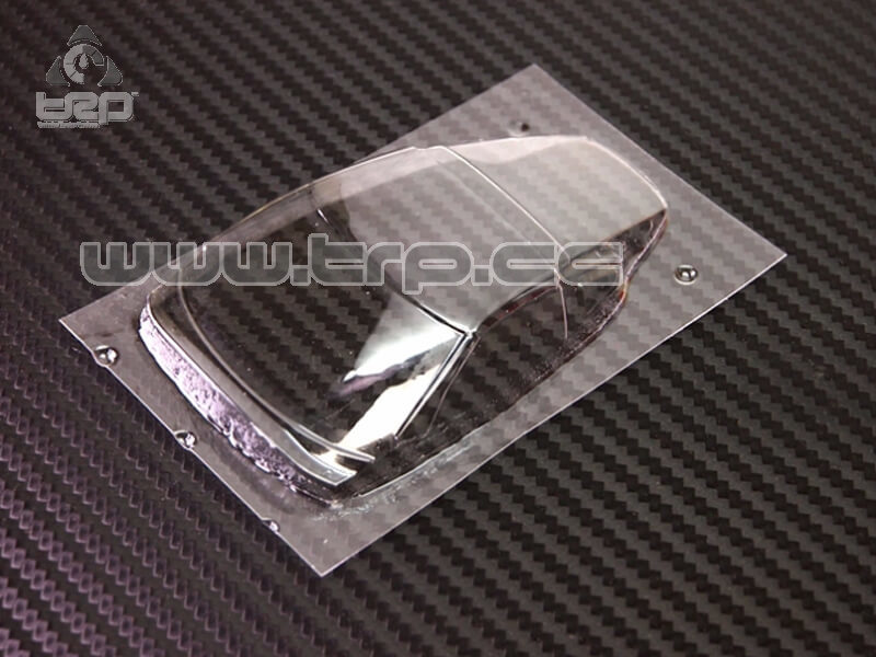 Cristal de lexan con techo para Corvette ZR1 Mini-Z