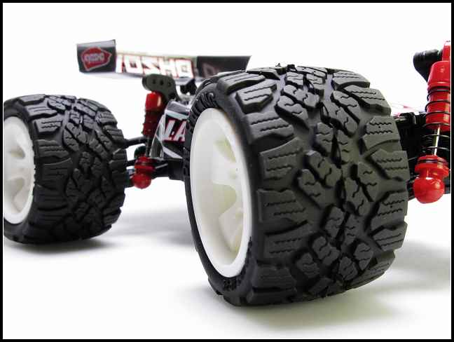 Pneus de style Monster pour buggy Kyosho MiniZ, fabriqués par PN Racin - imagen 2
