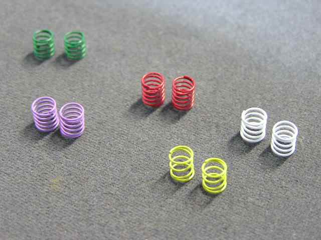Molles frontals per Kyosho MR02 - 5 dureses