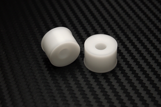 Llandes Delrin cnc del darrere 14mm (amplada) 2wd 20mm Blanc