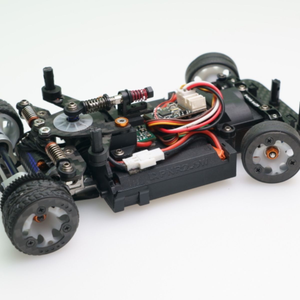 PN Racing Mini-Z Cèrcols carboni 23.4mm per a llantes MR2085 - imagen 1