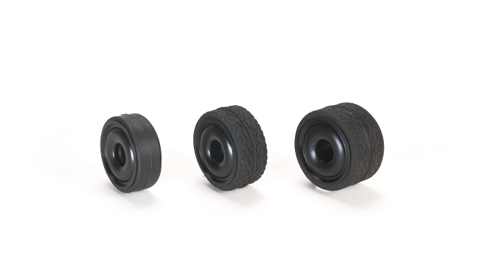 PN Racing Wheels 8,5 x 20 mm F1 MiniZ 2WD CNC SCHWARZ FLANSCH - imagen 1