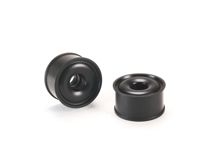 PN Racing Llantas 11 X 20mm R3 MiniZ 2wd CNC Nylon NEGRAS  Flanged