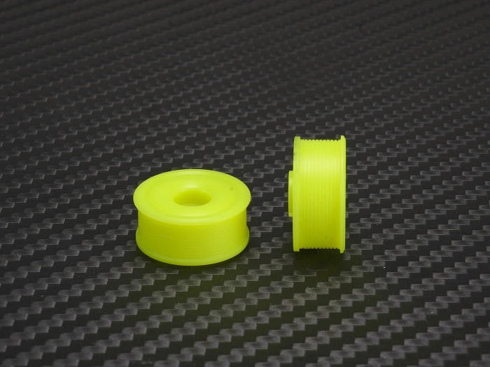 PN Racing Llantas 8.5 X 20mm F1 MiniZ 2wd CNC AMARILLAS  Flanged - imagen 1